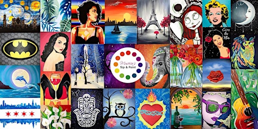 Imagem principal do evento Museica's BYOB Sip & Paint OPEN class (Pick ANY painting!)