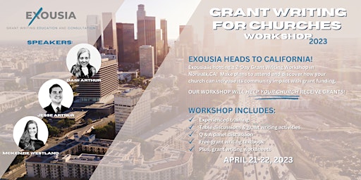 Grant Writing for Churches Workshop