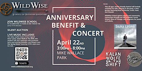 WildWise Anniversary Benefit Festival primary image