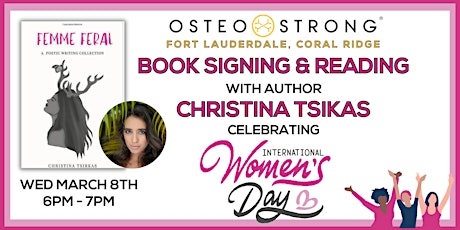 Imagen principal de Meet the Author: Book Reading & Signing w/ Christina Tsikas