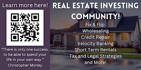 Transform Your Life by Learning How to become a Real Estate Investor!