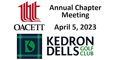 Hauptbild für OACETT Durham Chapter Annual Chapter Meeting + CPD