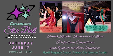 Colorado Star Ball Saturday Night Dance Show & Competition