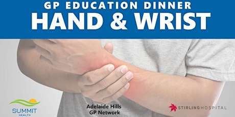 Imagen principal de GP Education & Networking Dinner - Hand & Wrist