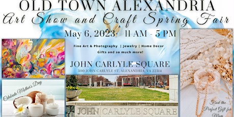 Old Town Alexandria Art Show and Craft Spring Fair