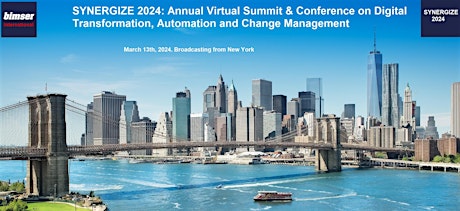 SYNERGIZE - 2024: Virtual Annual Conference for Digital Transformation