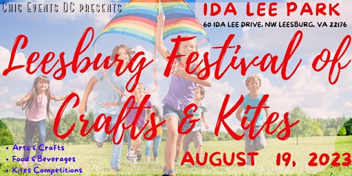 Leesburg Festival of Kites and Crafts @ Ida Lee Park primary image