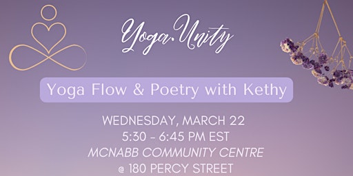 March: Yoga Flow & Poetry with Kethy