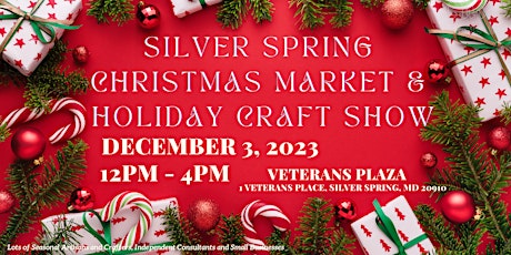 Silver Spring Christmas Market and Holiday Craft Fair