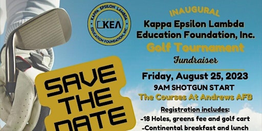 The Inaugural KELEF  Golf Tournament primary image