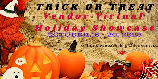 Trick or Treat Arts & Crafts Holiday Virtual Marketplace primary image