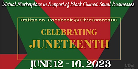 Juneteenth Celebration ~ Virtual Arts & Crafts Marketplace