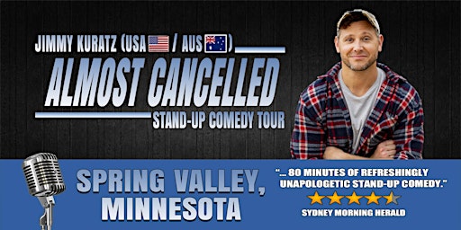 STAND-UP comedy ♦ SPRING VALLEY, Minnesota