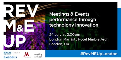 REV M(&)E Up - Meetings & Events performance through technology innovation primary image