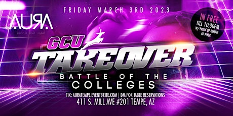 GCU Takeover: Battle of the colleges