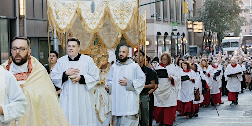 Napa Institute: Eucharistic Procession Through New York City