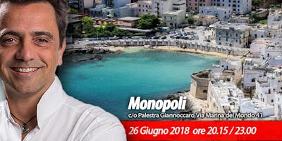Monopoli | Evento gratuito con Gian Mario Migliaccio, Ph.D Monopoli | Evento gratuito con Gian Mario Migliaccio, Ph.D