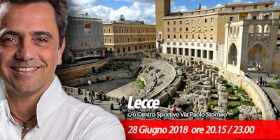 Lecce | Evento gratuito con Gian Mario Migliaccio, Ph.D Lecce | Evento gratuito con Gian Mario Migliaccio, Ph.D