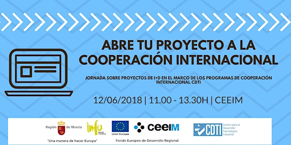 Abre tu proyecto a la Cooperación Internacional con CDTI