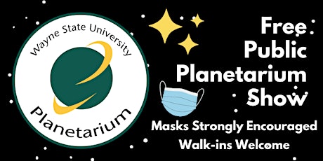 March 10 7:30pm Planetarium Show - Postponed from 3/3