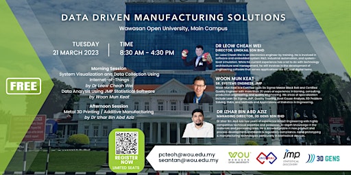 DATA DRIVEN MANUFACTURING SOLUTIONS