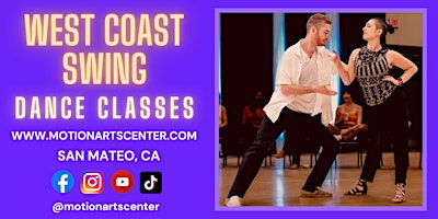 West Coast Swing Dance Classes in San Mateo primary image