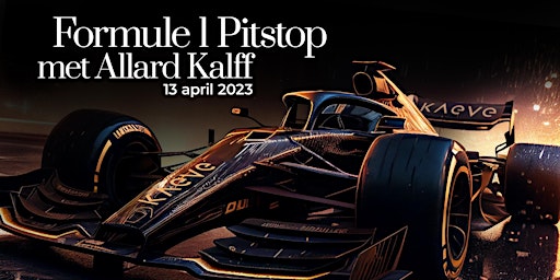 Formule 1 pitstop met Allard Kalff