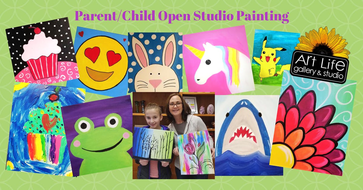 Parent/Child Open Studio Painting 10:00am