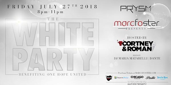 Marco Foster presents THE WHITE PARTY benefiting OHU 2018