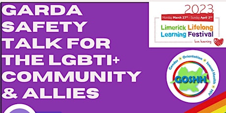 Garda Safety Talk for LGBTI+ Community and Allies