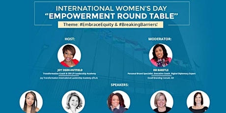 International Women's Day- Empowerment Round Table primary image