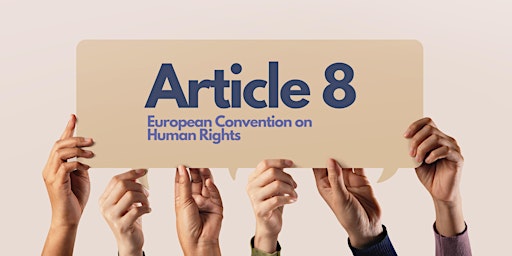 Imagem principal do evento WEB 3022 Article 8 ECHR Update