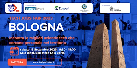 TECH JOBS fair Bologna 2023