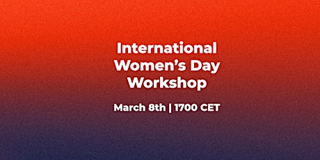 art27 Members Workshop - Women's Day 2023  primärbild