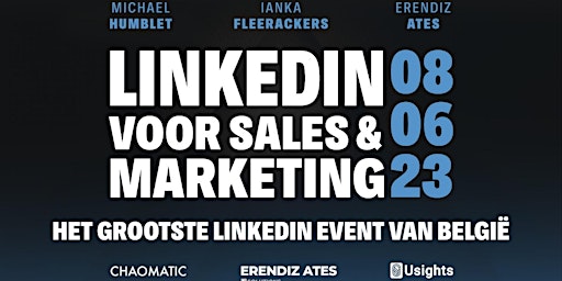 Image principale de LinkedIn voor Sales & Marketing