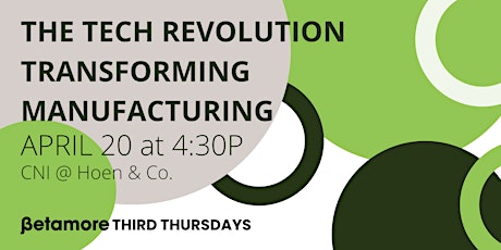 The Tech Revolution Transforming Manufacturing primary image