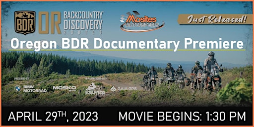 Oregon BDR Documentary Screening at Mosites Motorsports