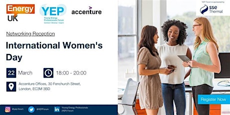 Accenture and YEP Forum Present: International Women's Day Networking primary image