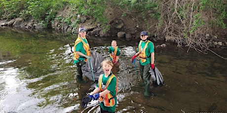 Great Saw Mill River Cleanup 2024: W Main Street, Elmsford