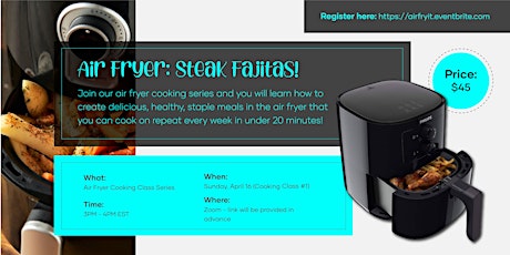Air Fryer Cooking Series
