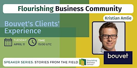 Bouvet's  Clients' Experience with the Flourishing Business Canvas