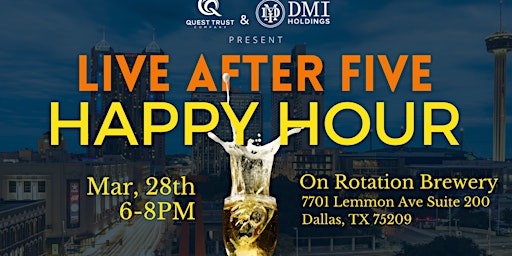 Live After 5 Investor Happy Hour
