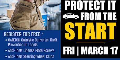 Protect It from the Start Catalytic Converter Event primary image