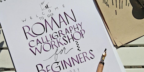 Roman Calligraphy Workshop for Beginners primary image