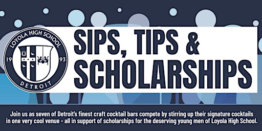 Imagem principal de Sips, Tips & Scholarships  2024