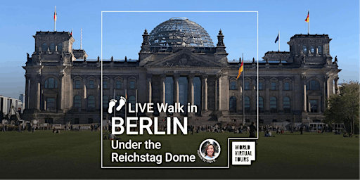 Live Walk in Berlin under the Reichstag Dome