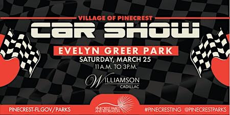 Pinecrest Car Show Sponsored by Williamson Cadillac