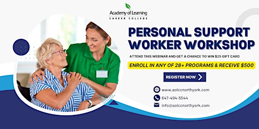FREE Online Personal Support Worker Workshop