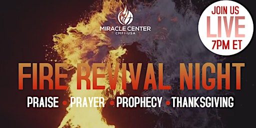 FRIDAY FIRE REVIVAL NIGHT! primary image