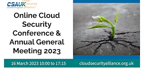 Cloud Security Alliance UK Chapter AGM primary image